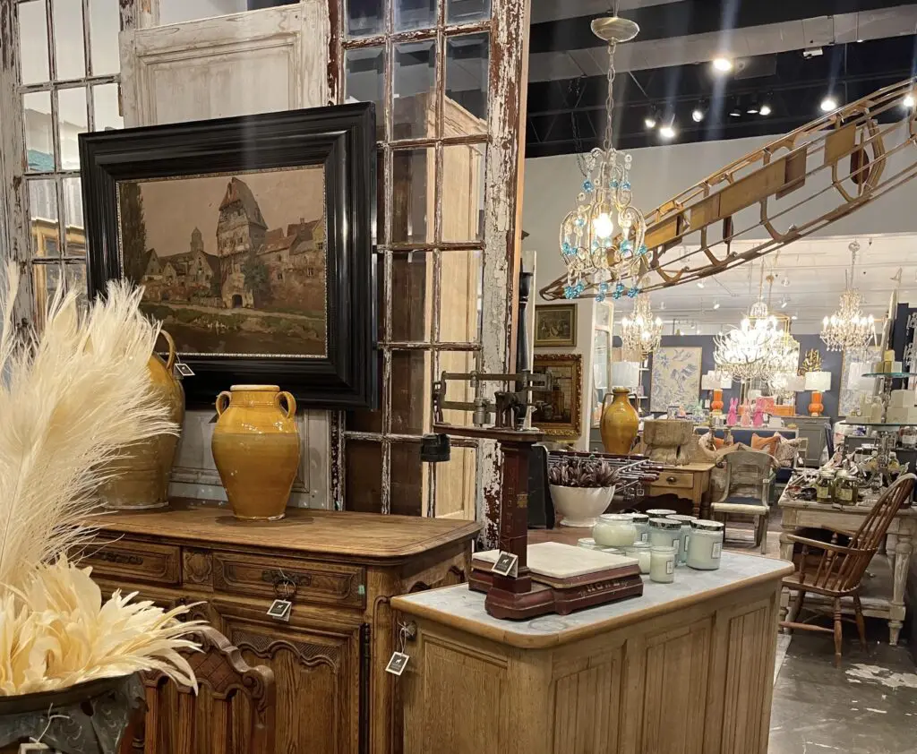 Opened in 2006, this design mecca is an enormous 22,000 square foot space that boasts 35+ vendors and brings a fresh take to the idea of a stuffy antique store.