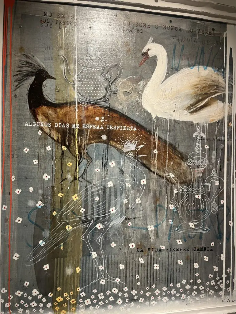 Amador Montes’ "Rain of Daisies," 2022
