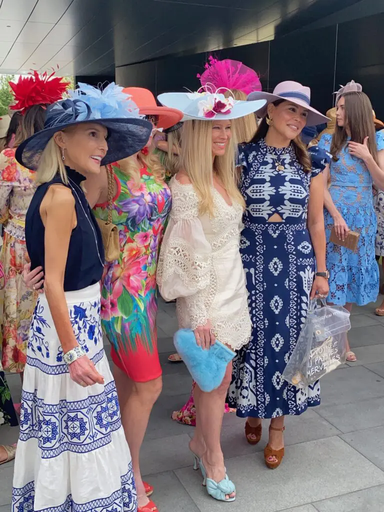 Hats, glorious hat at the Hermann Park Conservancy's 'Hats in the Park' luncheon (Photo by Shelby Hodge)
