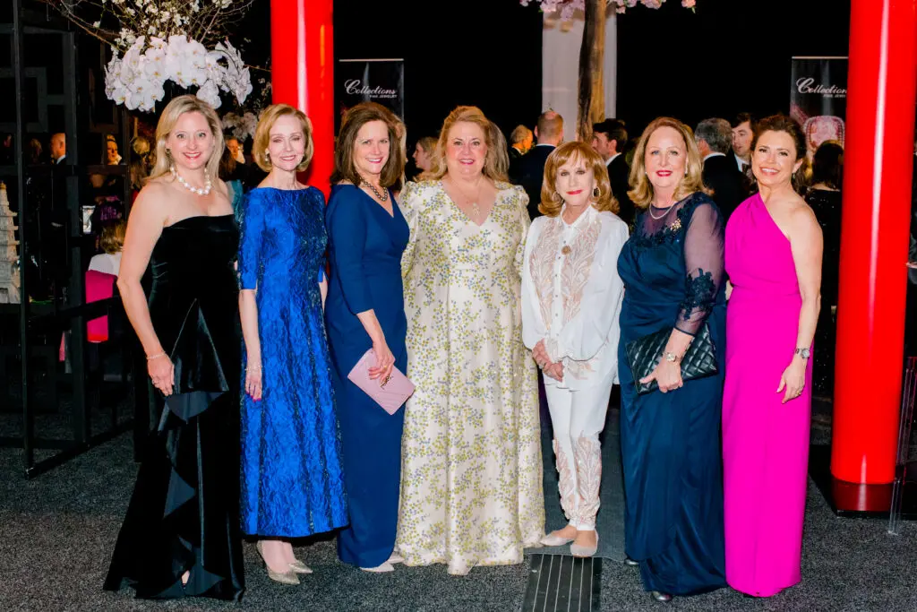 Shannon Shivers served as this year's president of Jewel Charity Ball, pictured center. (Photo by Canon Elizabeth Photography)