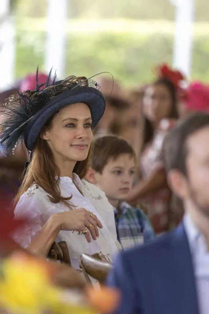 Kate Bellin at the Hermann Park Conservancy's 'Hats in the Park' luncheon (Photo by Jenny Antill)