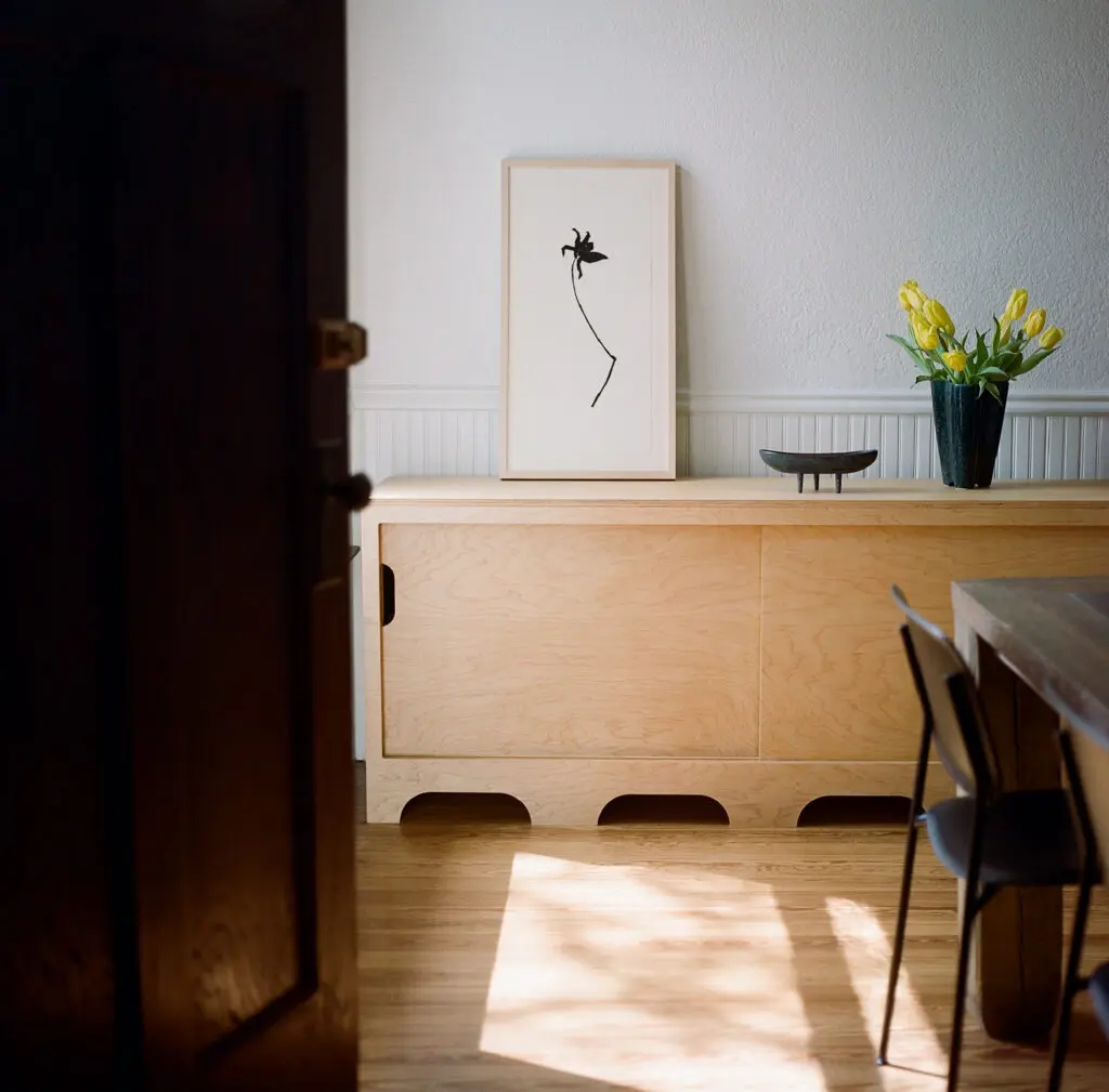 The Lindheimer Credenza from Muhly is one example of the Austin furniture design community's creativity. (Photo by Molly Culver)
