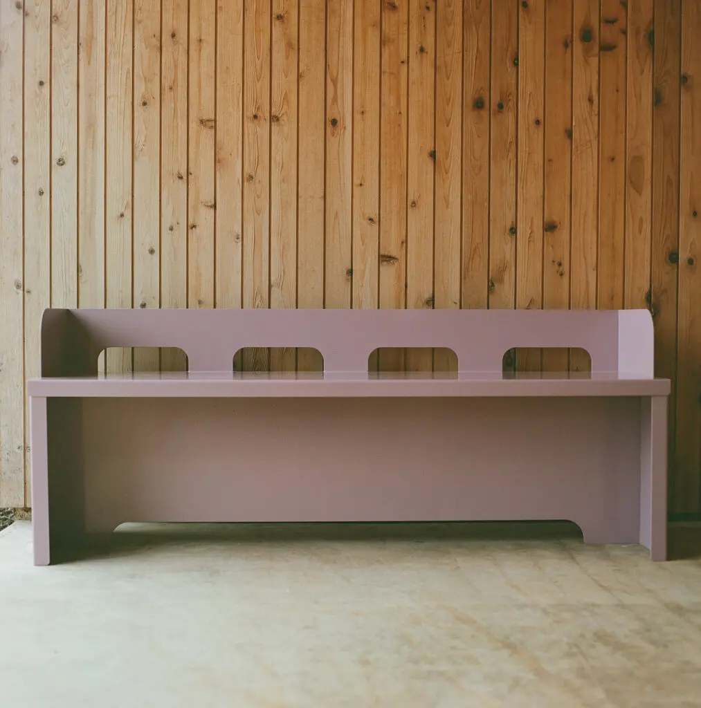 Lineage Bench by Muhly (Photo by Kate LeSueur)