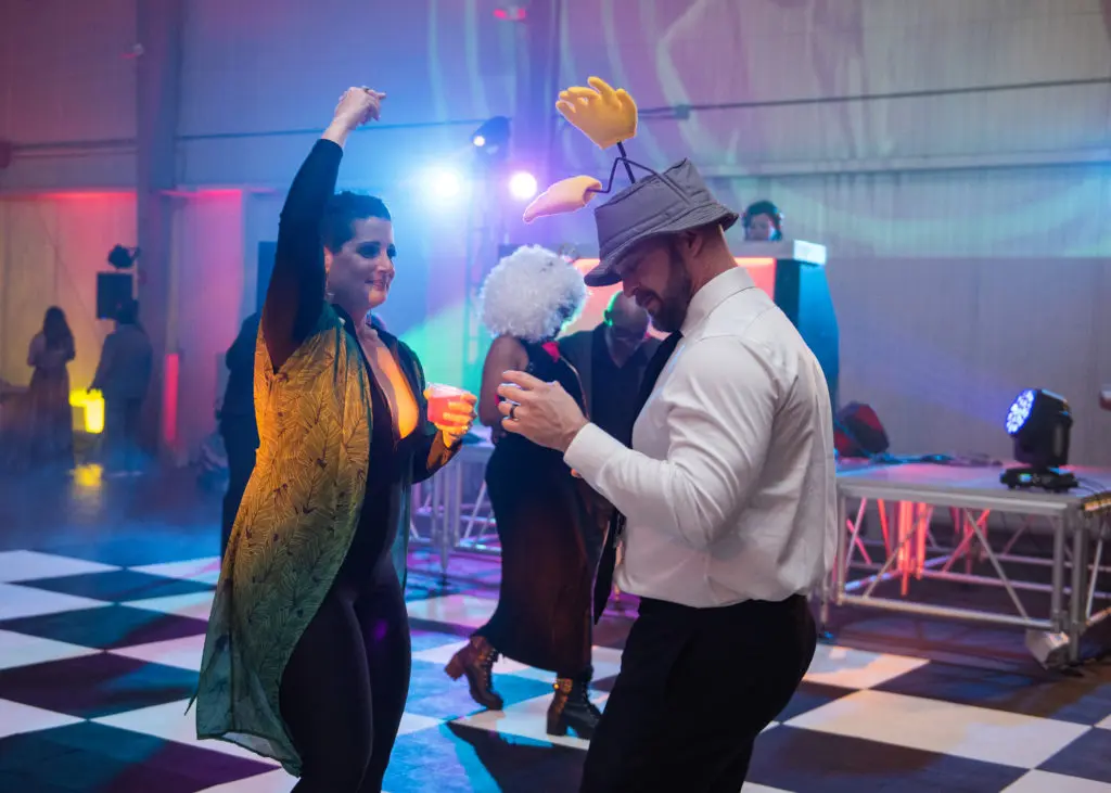 Guests dancing into the night at Fresh Arts Thunder Ball. (Photo by Viva La Marx Photography)