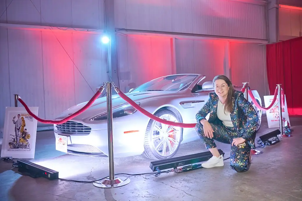 Meghan Fisher at Fresh Arts Thunder Ball (Photo by Charlie Horse Photography)
