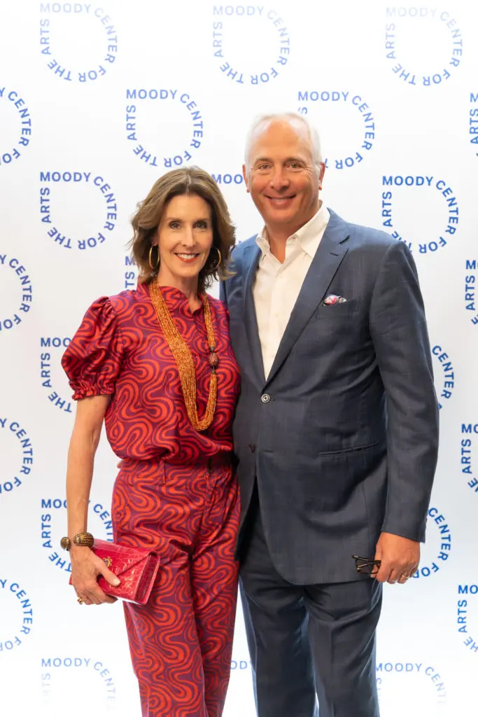 Phoebe & Bobby Tudor at Moody Center for the Arts' A Dinner for the Moody  (Photo by Daniel Ortiz)