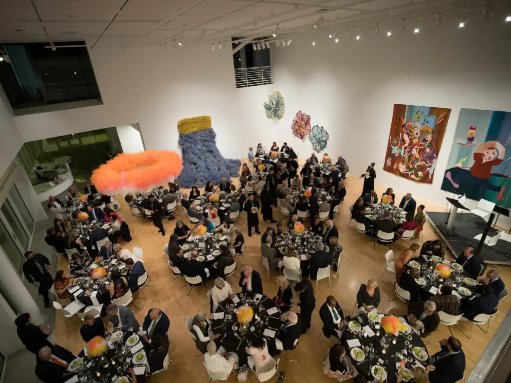 The Moody Center for the arts hosted its annual fundraising dinner, A Dinner for the Moody.   (Photo by Daniel Ortiz)