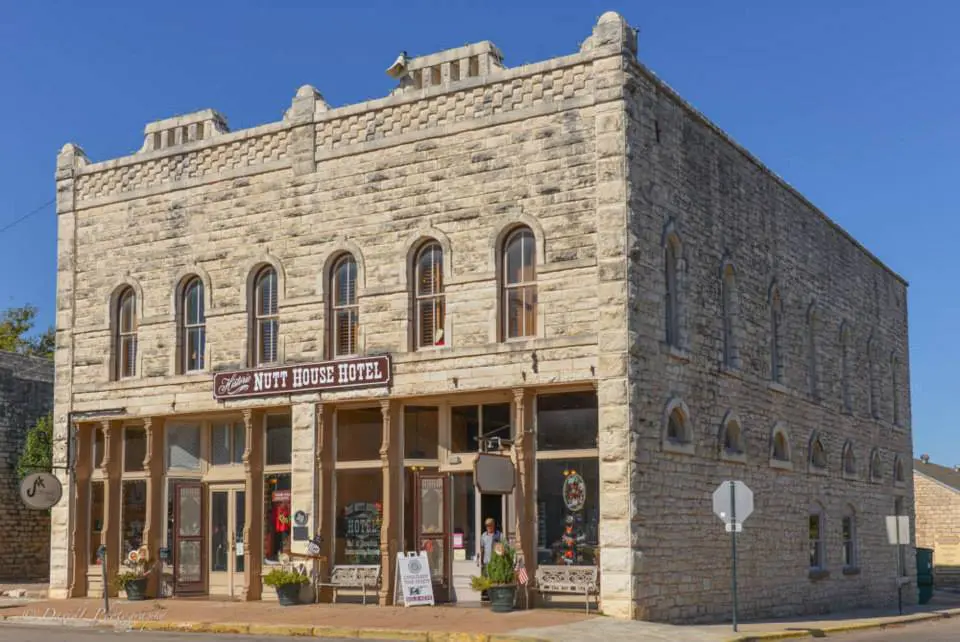 A photo of the building from 2013, during its life as a hotel.