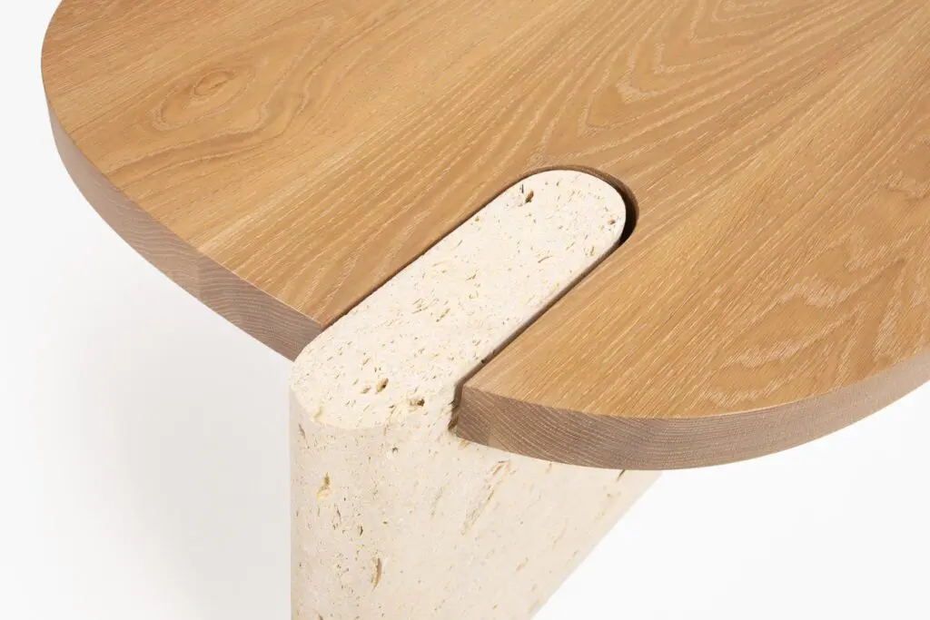 Detail on Odessa Table by Yucca Stuff (Photo by Phil Jackson)