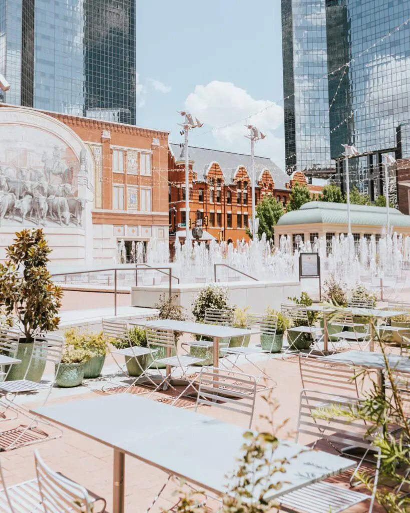 Paco's Mexican Cuisine boasts one of the best patios in town, overlooking Sundance Square.