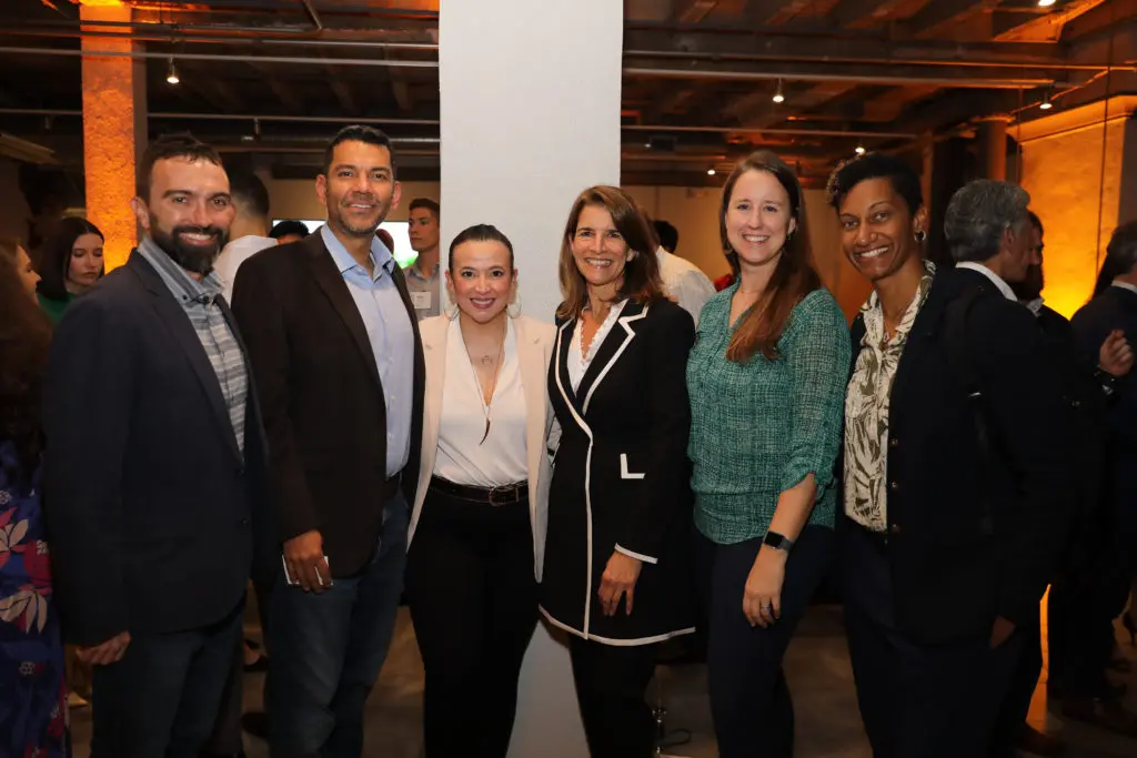 Phil Wright, Luis Mena, Nella Garcia Urban, Melanie Trent, Dana Foughty, Carmen Darville at the Oil & Gas Texas Hold ‘Em Tournament benefiting YES Prep.