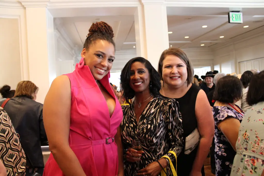  at the HLS&R International Committee Ladies' luncheon at River Oaks Country Club. (Photo by courtesy of HLSR)