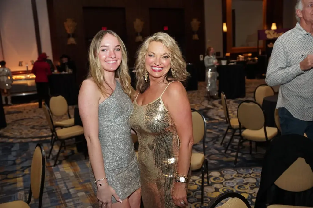Hannah Young, Debby Young at the Houston Livestock Show and Rodeo Trailblazers Awards luncheon. (Photo by Houston Livestock Show and Rodeo)