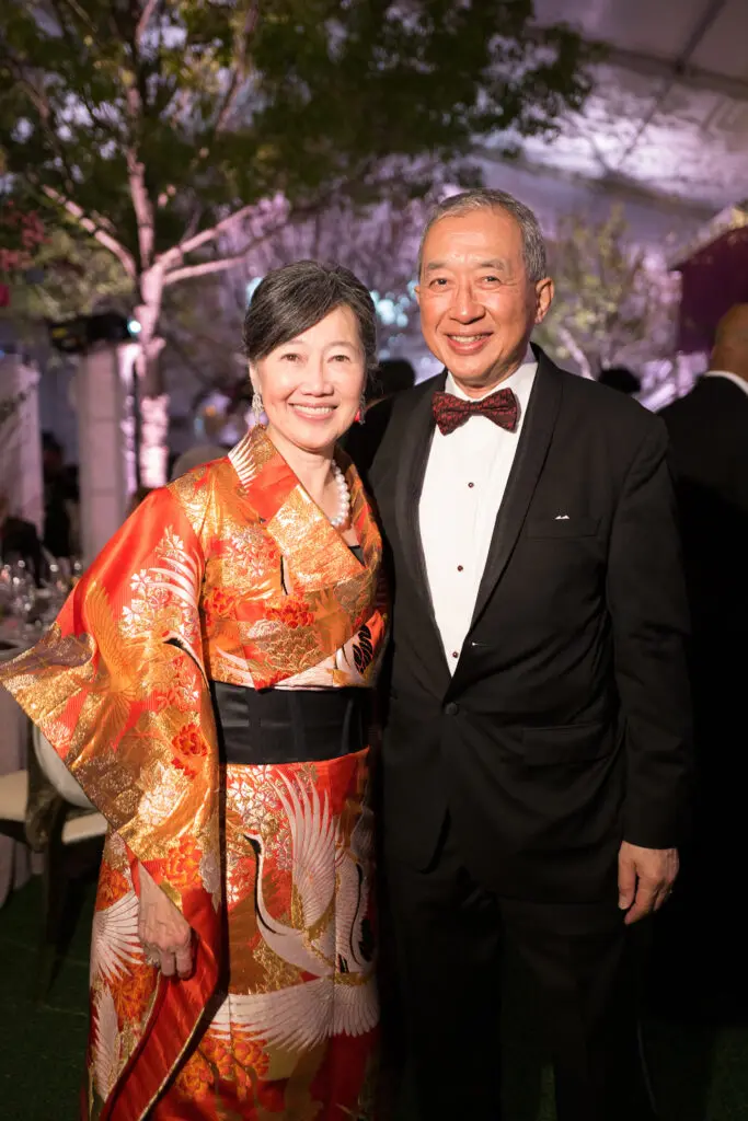 Anne & Albert Chao at Asia Society Texas’ 2023 Tiger Ball: Celebrating the Beauty and Elegance of Japan. (Photo by Daniel Ortiz)
