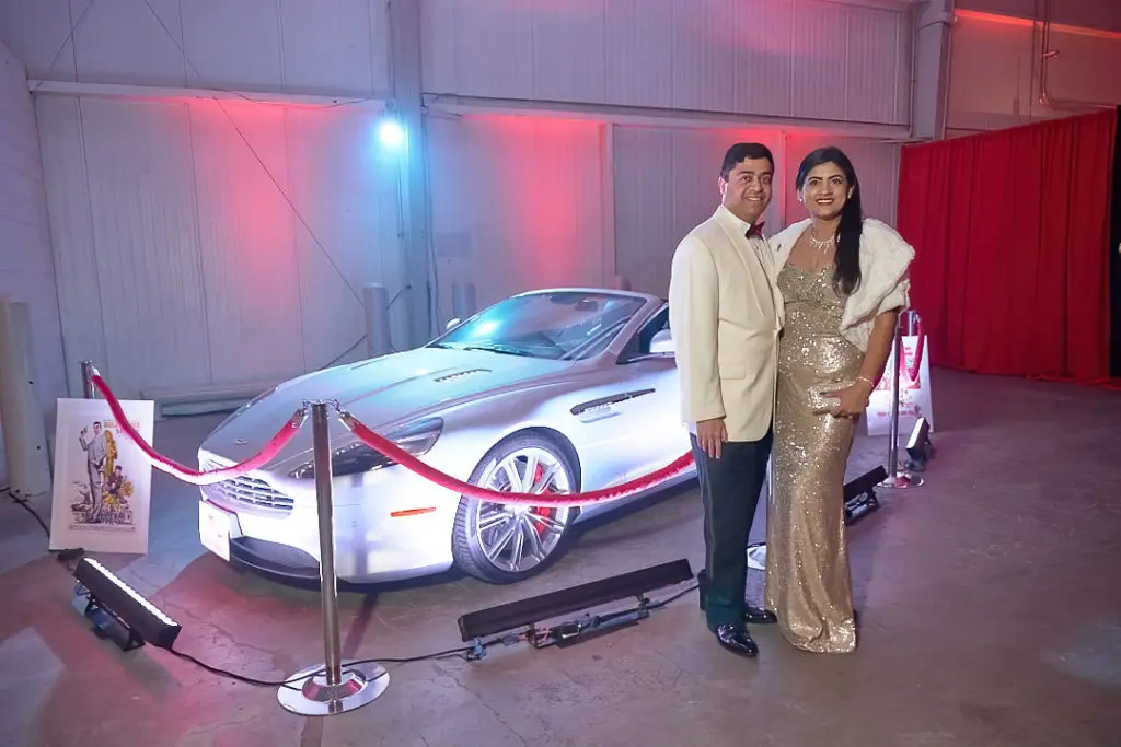 Drs. Vivek and Ishwaria Subbiah at Fresh Arts Thunder Ball (Photo by Charlie Horse Photography)