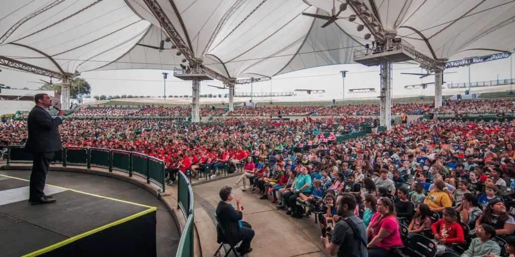 The Cynthia Woods Mitchell Pavilion Art Education programs offer a wide variety of arts education to community youth.  Courtesy the Cynthia Woods Mitchell Pavilion