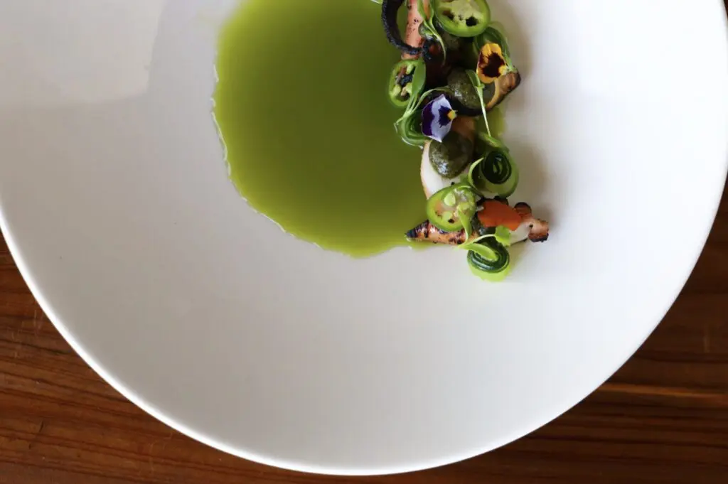 For $175 per person (plus $75 optional beverage selections), diners at Oheya by Uchi can indulge in multiple courses of nigiri and dishes highlighting vegetables and proteins at the peak of their season.   (Courtesy of Hai Hospitality)