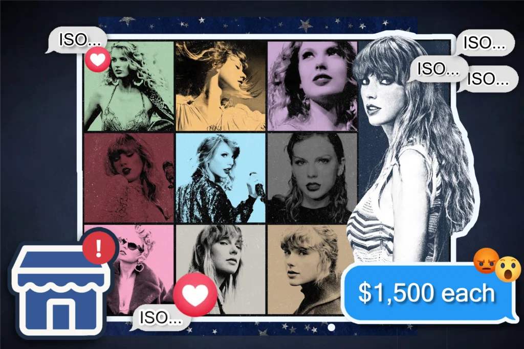 The Search for Taylor Swift Eras Tour Tickets Remains Fierce in Dallas — Especially on Facebook
