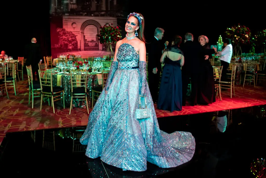 Beth Muecke at the Houston Grand Opera Ball. (Photo by Michelle Watson/Catchlight Group)