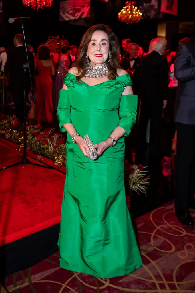 Betty Tutor in Carolina Herrera at the Houston Grand Opera Ball (Photo by Michelle Watson/Catchlight Group)