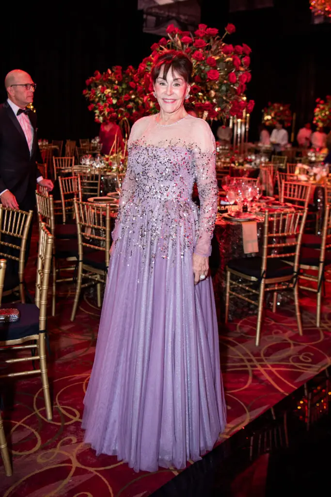 Anna Dean in Jenny Packham at the Houston Grand Opera Ball (Photo by Michelle Watson/Catchlight Group)