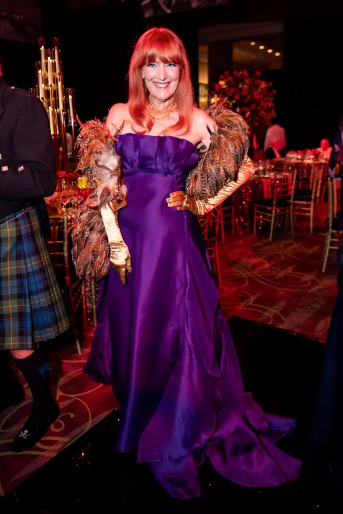 Gracie Cavnar in Angel Sanchez at the Houston Grand Opera Ball (Photo by Michelle Watson/Catchlight Group)