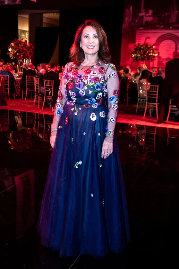 Penny Loyd in Oscar de la Renta at the Houston Grand Opera Ball (Photo by Michelle Watson/Catchlight Group)