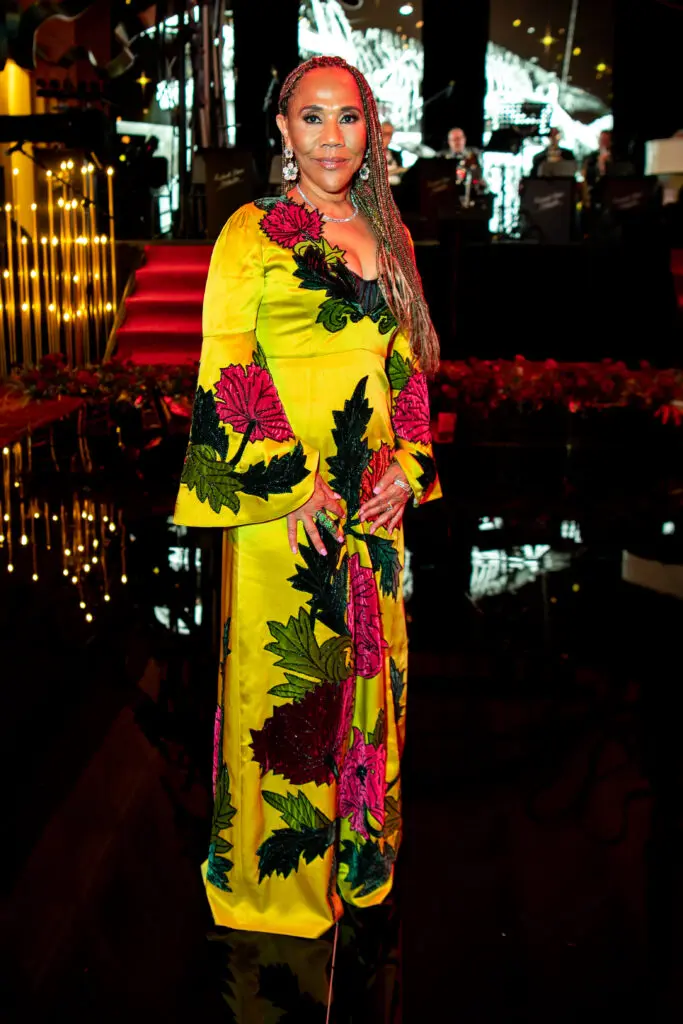 Myrtle Jones in Andrew Gn at the Houston Grand Opera Ball (Photo by Michelle Watson/Catchlight Group)