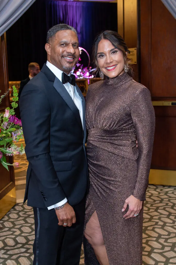 Chris and Carla Rideaux at the Winter Ball (Photo by Jacob Power)
