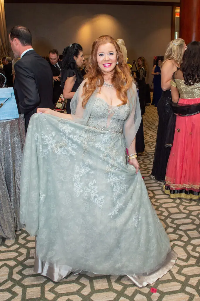 Cindi Harwood Rose at the Winter Ball (Photo by Jacob Power)