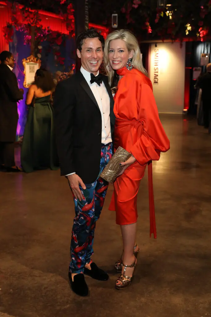 Brandon Weinbrenner, Mauri Oliver at Stages Gala at The Gordy. (Photo by Priscilla Dickson)