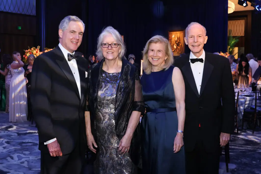Craig & Angela Jarchow, Eloise & Stephen Brice at the Alley Ball (Photo by Priscilla Dickson and Jacob Powers)