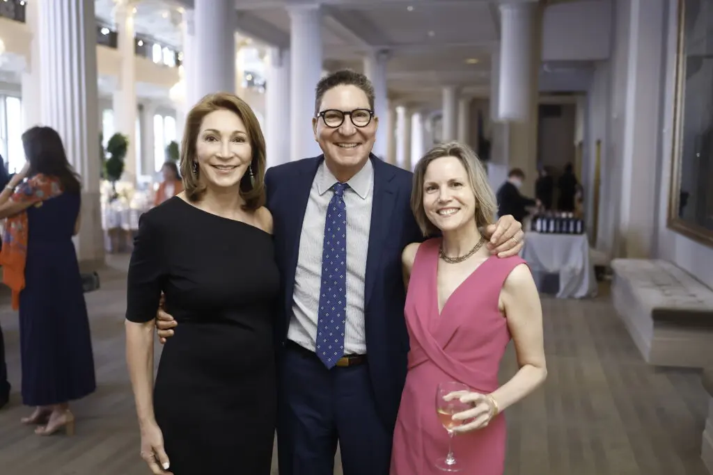 Soraya McClelland, Scott McClelland, Emily Keeton at the Alzheimer's Association Evening of Hope (Photo by Quy Tran)