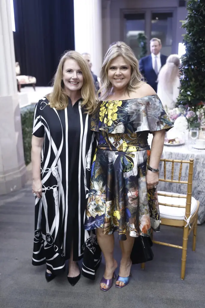 Angie Habachy, Kelli Weinzierl at the Alzheimer's Association Evening of Hope (Photo by Quy Tran)