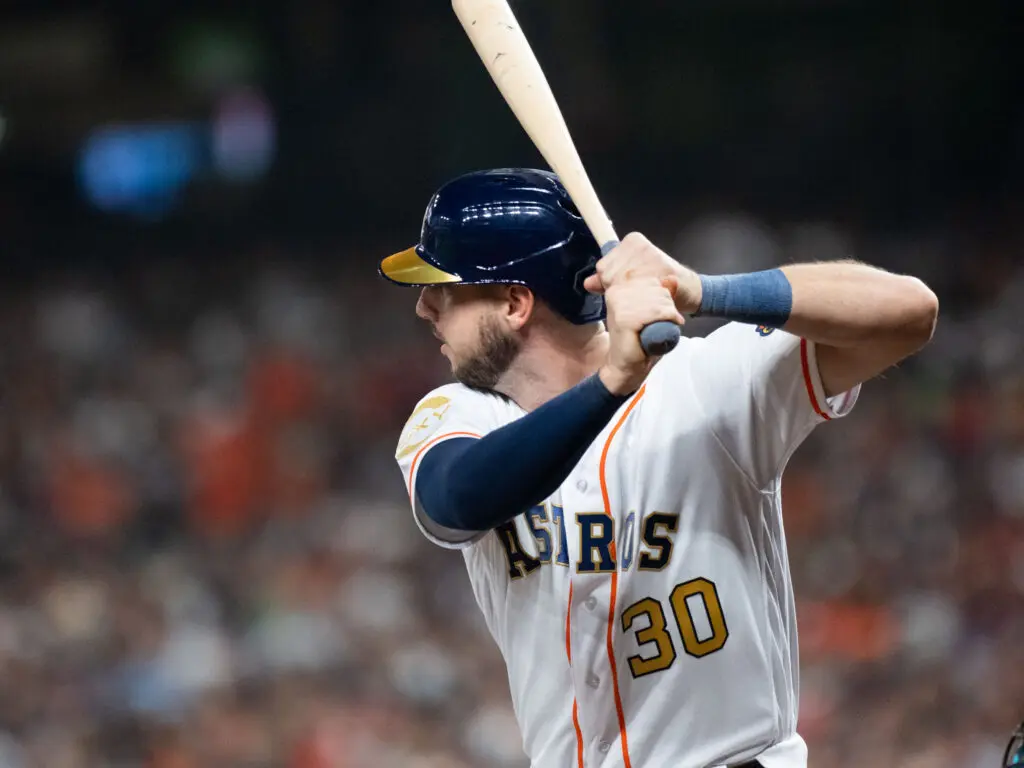 Houston Astros outfielder Kyle Tucker is one of the more complete players in baseball. (Photo by F. Carter Smith)