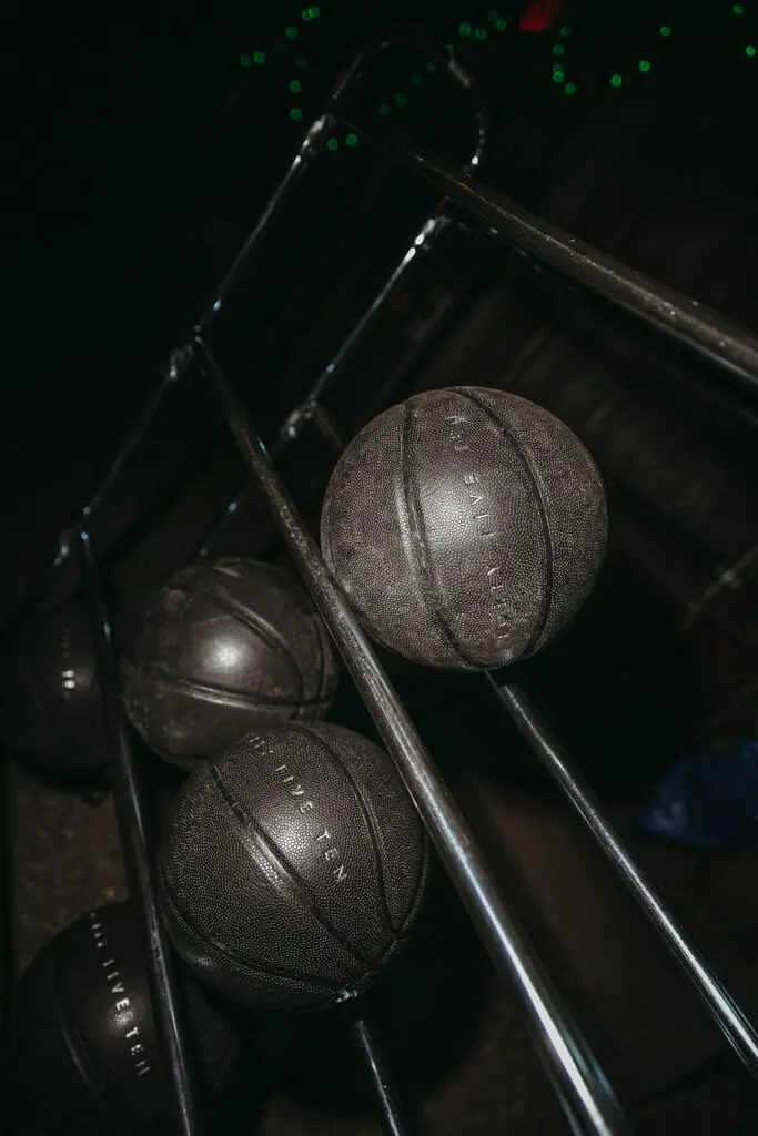 Custom Basketballs (Photo by Rebecca Patton, Beckley & Co.)