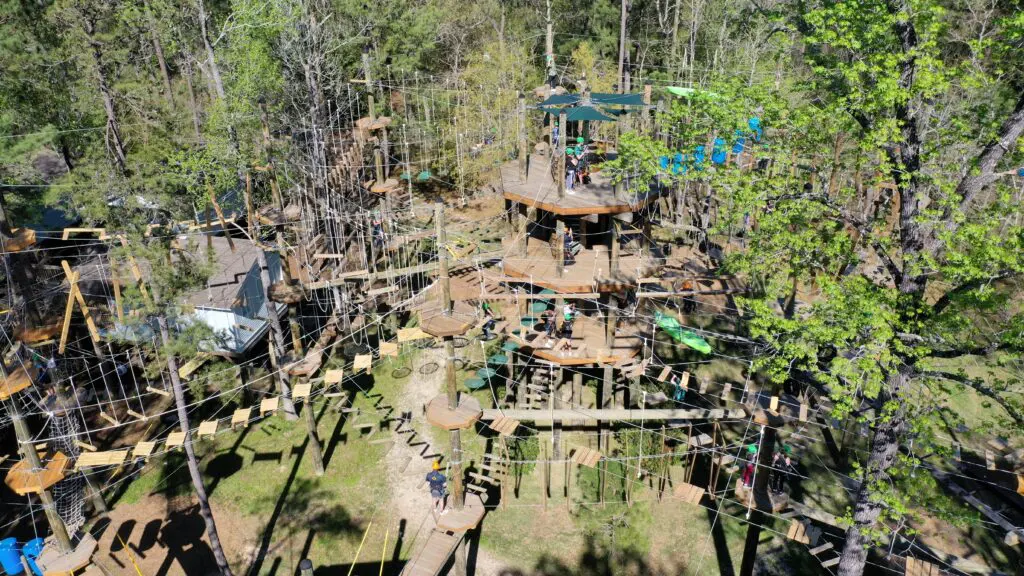 Texas TreeVentures is a way for families and corporate groups to have fun and challenge themselves outdoors. More than 50,000 people have visited since the opening in 2019.