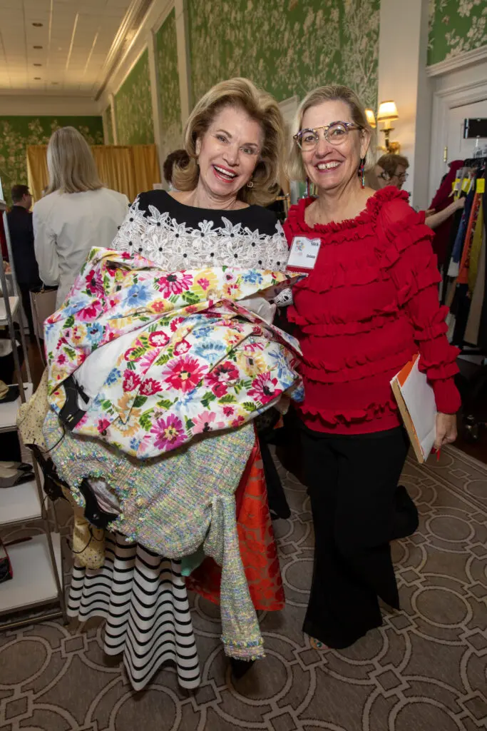 Debra Laws, Stick Delaup at the Salvation Army Women's Auxiliary Reflections of Style luncheon  (Photo by Jenny Antill)