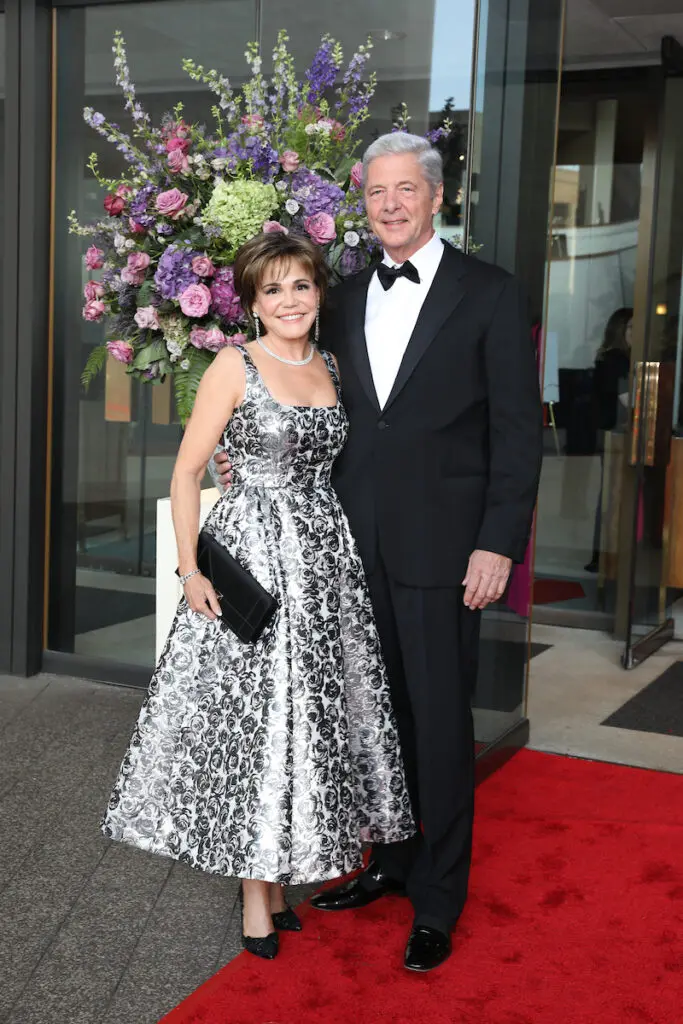 Hallie Vanderhider, Bobby Dees at the Houston Symphony Wine Dinner & Collector's Auction (Photo by Priscilla Dickson)