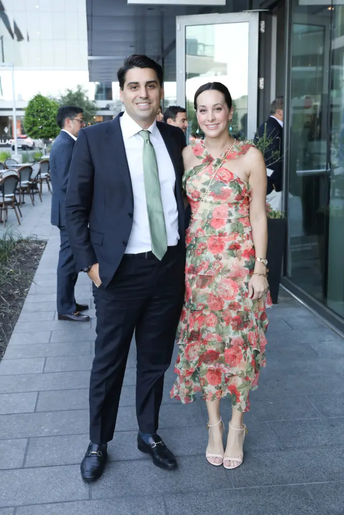Jonathan & Amanda Bandini at the Houston Classical Charter School Foundational Dinner (Photo by Priscilla Dickson)