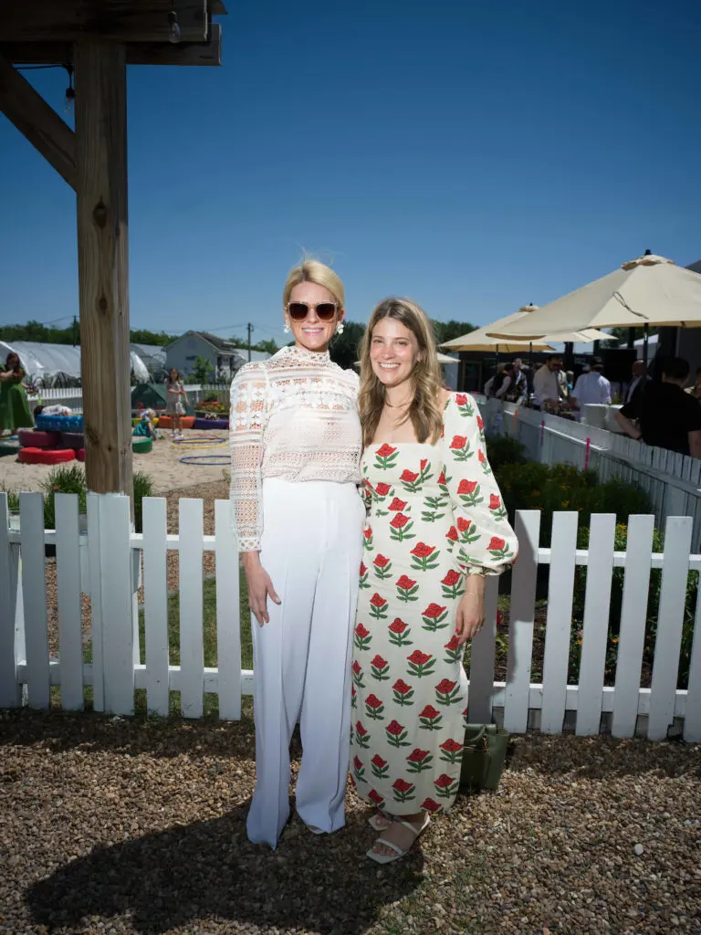 Laura Weaver, Katie Zorich at the Recipe for Success Fashion in the Fields fundraiser. (Photo by Daniel Ortiz)