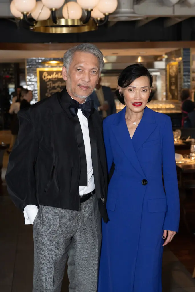 Marc & Duyen Nguyen at Houston Ballet's Raising the Barre dinner fundraiser.  (Photo by Wilson Parish)