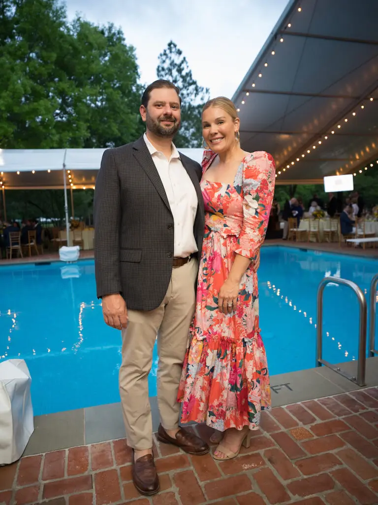 Andrew & Mag Duca at the Trees for Houston 'Root Ball.' (Photo by Daniel Ortiz)