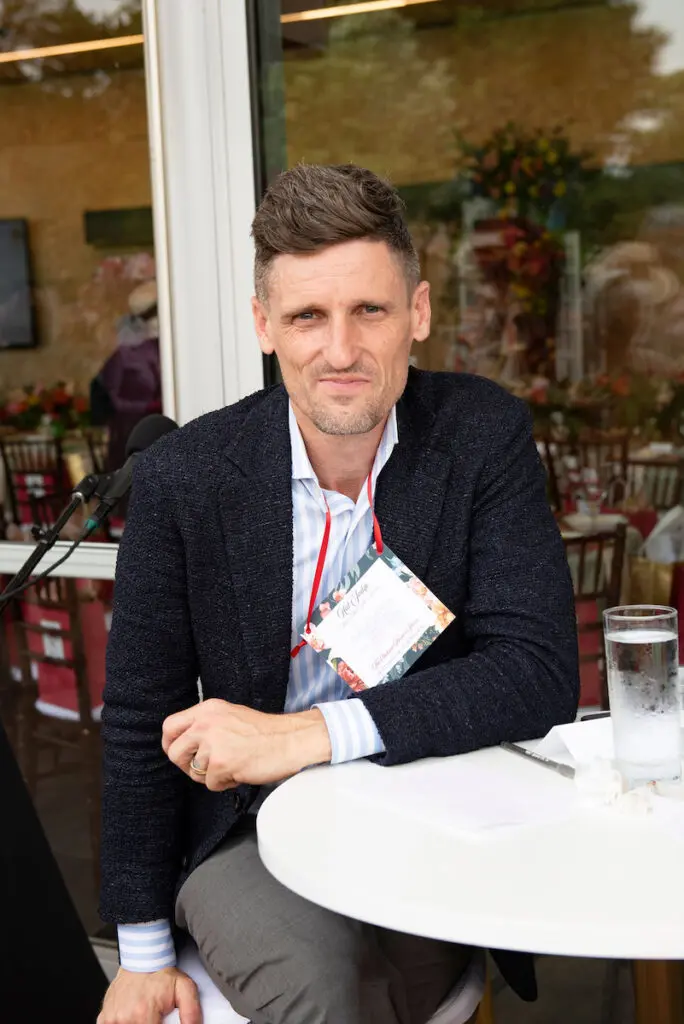 Nathan Johnson, a 2023 hat judge and the creative director for Gro Floral and Event Design (Photo by Tamytha Cameron and Celeste Cass)