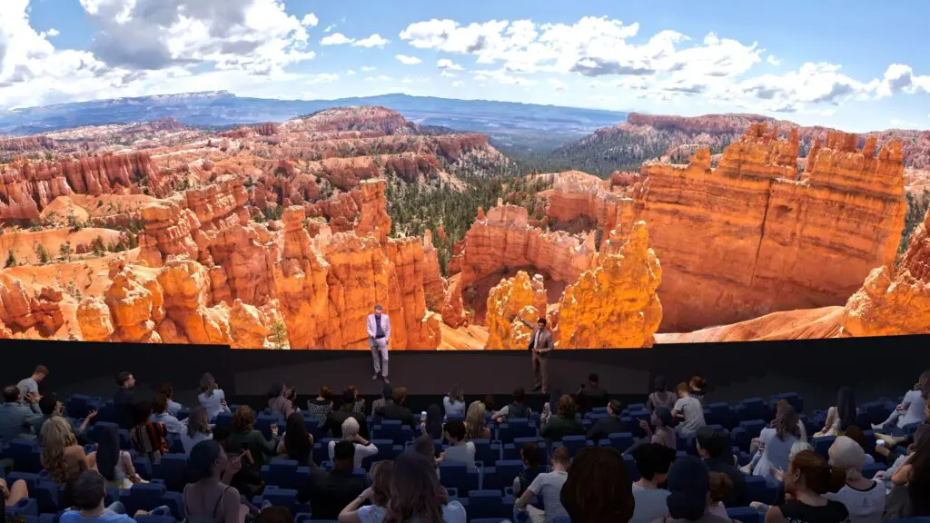 The Jane & John Justin Foundation Omni Theater will bring major upgrades to the historic theater