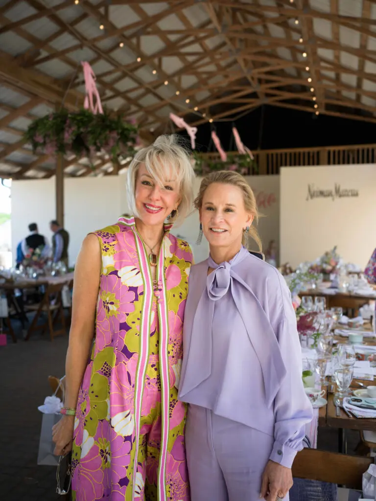 Sheree Frede, Tana Wood at the Recipe for Success Fashion in the Fields fundraiser. (Photo by Daniel Ortiz)