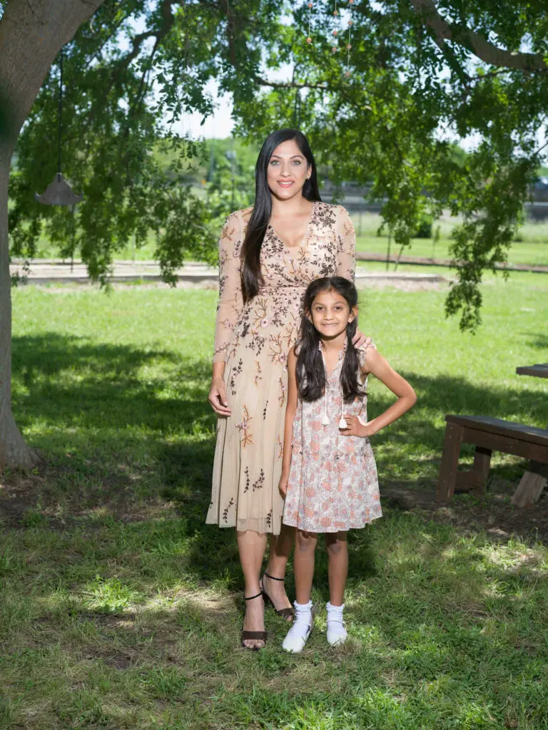 Sippi Khurana, Seva Khurana at the Recipe for Success Fashion in the Fields fundraiser. (Photo by Daniel Ortiz)