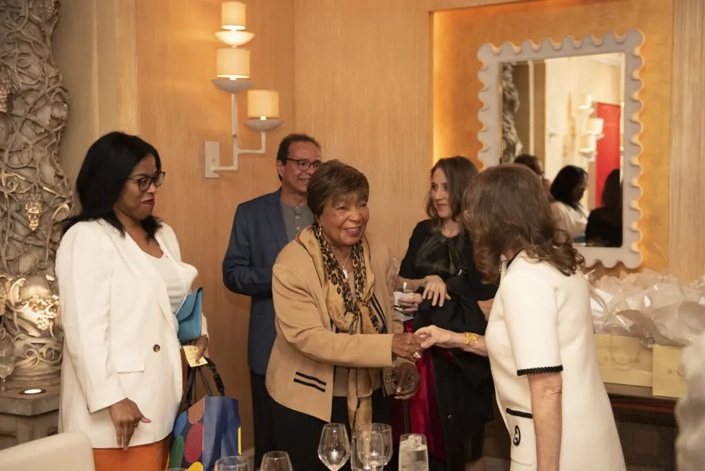 Lisa Sherrod, Honorable Eddie Bernice Johnson, Nancy Nasher (Photo by Tamytha Cameron)
