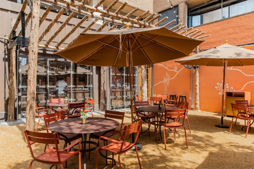Located right off the Katy Trail, Tequila Social was only the 3rd full-service restaurant to offer this access. (Photo by Kayla Enright)