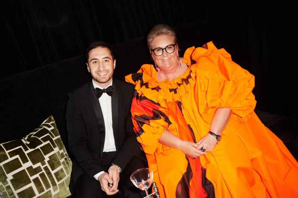 Djamal Yunusov, Georgina Hartland 
 (Photo by Bruno Snap The Picture, Kaitlin Saragusa, BFA)